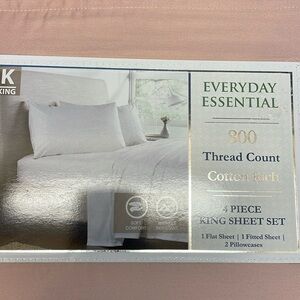 King sheet set